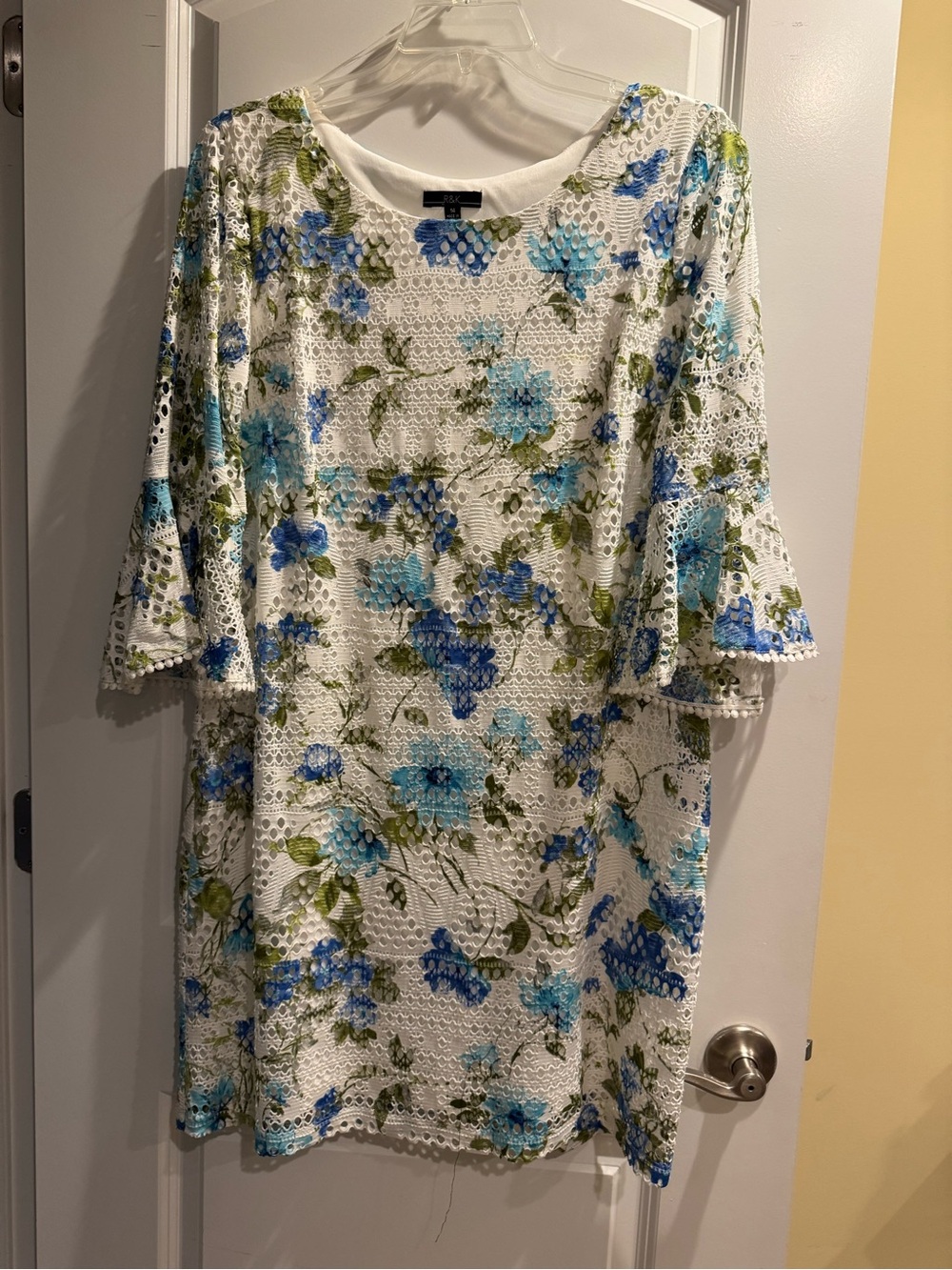 R&K White Garment with Black Label Detail